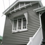 close up of house